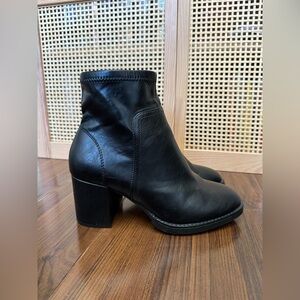 Call it spring black vegan leather boots